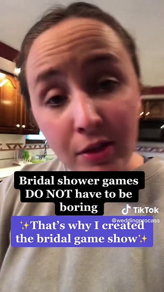 The bridal game show is SO MUCH FUN! It could be the perfect addition to your wedding shower if you dont want to play the same old games over and over again. This game gusrantees your guests will be interacting and laughing. All you need is a screen and a host to make this one memorable 👏🏼👏🏼👏🏼 #weddingshower #weddingshoweridea #weddinggame #gameshowwedding #bridalshower #bridalshoweridea #bridalshowergame #gameshowfun #bridalshowerinspo #uniquewedding #weddingtiktok #weddingplanning #2023b