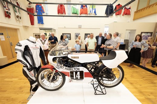 Exhibition is a fitting celebration of  Ballymoney's roadracing heritage