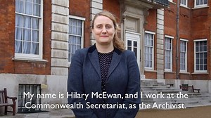 Hilary McEwan is the Archivist at Marlborough House, the home of the Commonwealth Secretariat. In our latest #OurCommonwealth story, she talks about the heritage of the building and the work she does. | Department for Culture, Media and Sport | Facebook