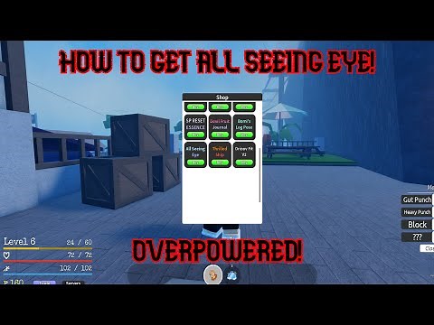 [GPO] How To Get All-Seeing Eye! (DF Notifier!) | Grand Piece Online Free Release Roblox