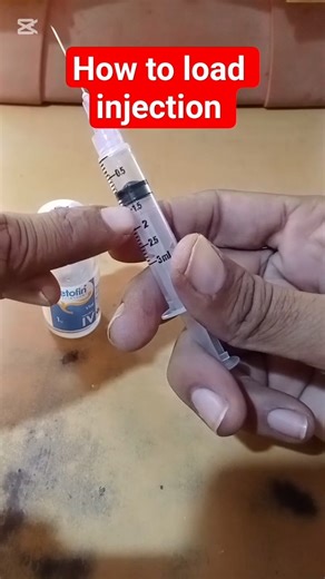 how to load injection #injection #doctor #youtubeshorts #nursingskills