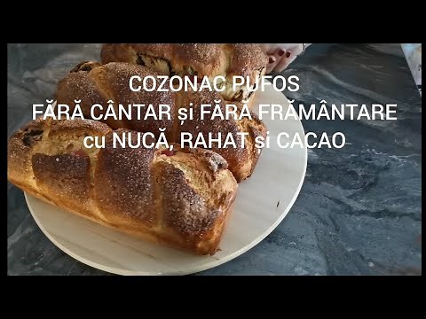 COZONAC PUFOS FARA CANTAR SI FARA FRAMANTARE