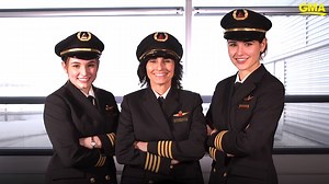 This mother and her two daughters are all pilots at Delta Air Lines. Together, they are reaching new heights for women in aviation. ✈️ gma.abc/2IPnkPL | Good Morning America