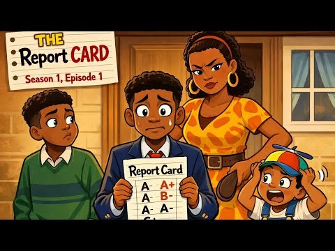 African Family: The COMEDY SERIES (S1EP01): THE Report Card