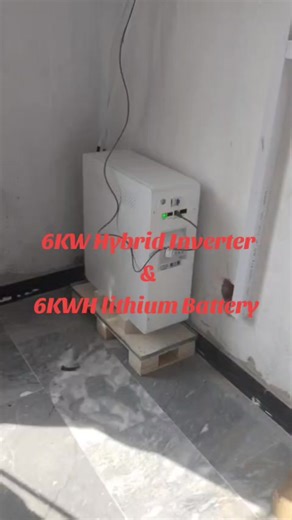 Go Green: 6KW Hybrid Inverter with 6KWH Battery