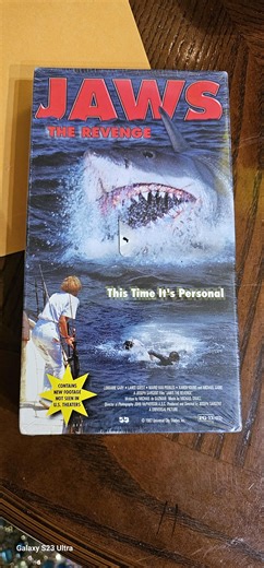Vintage Jaws the Revenge VHS 1987 Horror Sci-fi Thriller Movie Shark 80's New - Etsy