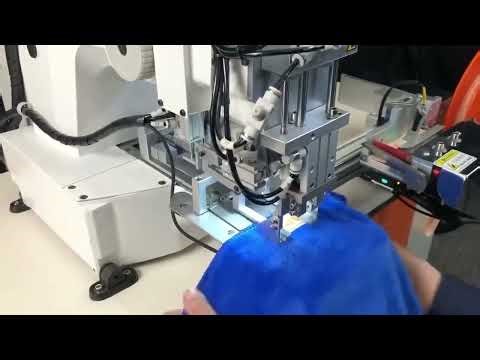Automatic label attach machine