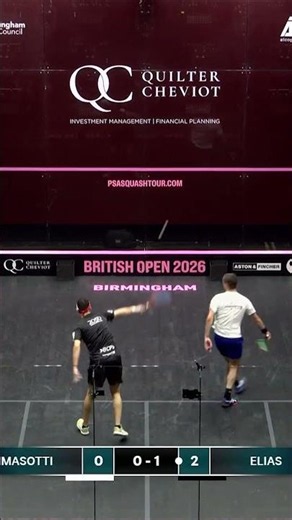 Superb squash from the defending champion! 🙌 Watch the British Open live on SQUASHTV 📺