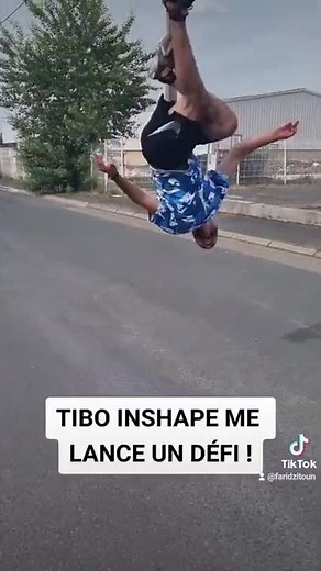 TIBO INSHAPE ME LANCE UN DÉFI !