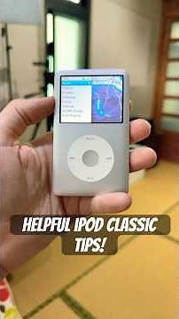 Helpful iPod classic tips! #apple #tech #retrotech #music #ipod