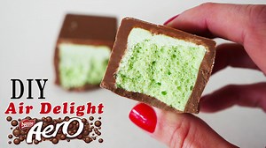 This week we put bubbles in chocolate... make your own Aero / Air Delight at home. | Ann Reardon How To Cook That