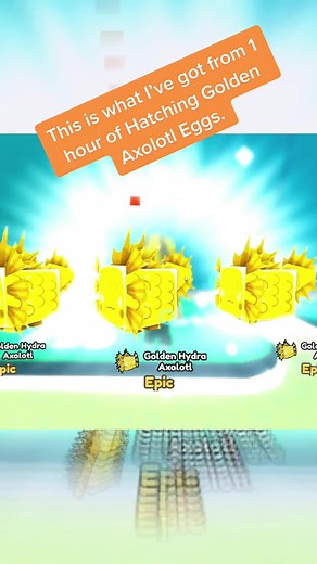 Farming Golden Axolotll Eggs.I’ll give then all on my live stream. #petsimulatorx #petsimulatorroblox #petsimx #petsimulatorxgiveaway #fyp #robloxfyp