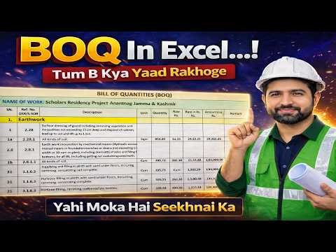 BOQ Preparation Step-by-Step | How to Prepare BOQ in Civil Engineering | BOQ Mistakes