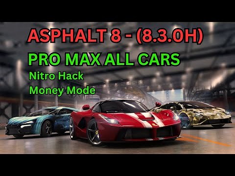 Asphalt 8 C.Table v8.3.0h Latest Version | Unlock All Cars, Unlimited Credits