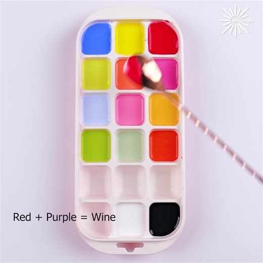 73K views · 226 reactions | Mixing base colors to create exciting new hues!  | Make-Up & Hair Tutorials | Facebook