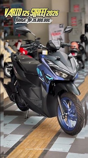 Harga Terbaru!! VARIO STREET 125 2026 Makin Sporty #honda #vario #motor