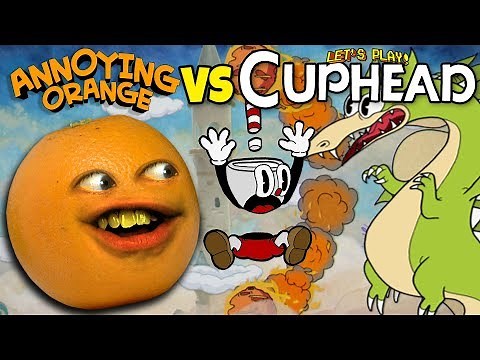 Cuphead #5: FARTY MEATBALLS! 🐲🔥 💨 [Annoying Orange Plays]