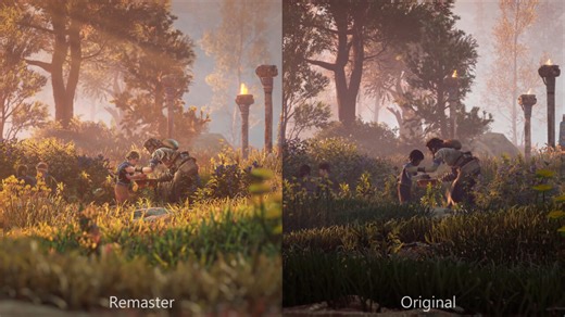 Horizon Zero Dawn Remastered vs. Original im Benchmark-Test