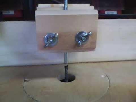 Make a Pin Router Table Copier Jig