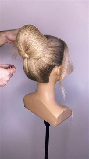 Sleek High Chignon Tutorial Inspired by Audrey Hepburn | Hair How-To