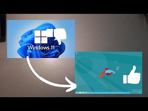 Make Windows 11 look and feel like Windows 8 Consumer Preview
