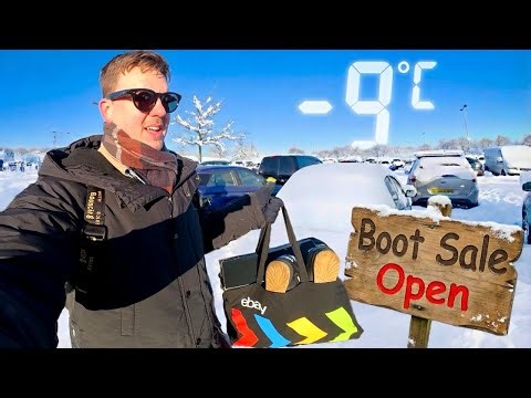 Would YOU Go Car Booting in This Weather?