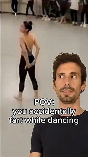 You fart while dancing. What to do in 4 simple steps 😭🩰 #dancememe #dancefails #dancememes #ballet