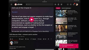 DOD Manual of War = network centric warfare