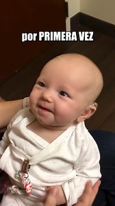 BEBÉ SORDO escucha a su MAMÁ por PRIMERA VEZ 🥹