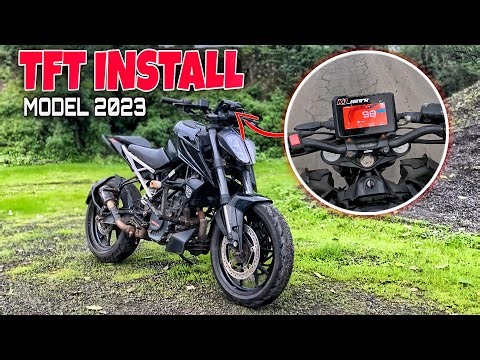 OLD DUKE200 MAI GEN3 KA 😱TFT INSTALL FULLY WORKING || DUKE200 MODIFIED 😮#modified #duke390