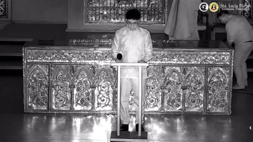 EXULTET Cantor: Aljo Banal Music and chorale arrangement: Doc Marvin Dizon Choirmaster: Prof. Jules Espiritu Conductor: Prof. Andrew Simbul Orchestra: Band 31 Sasmuan Choir: Apung Monica Chorale #exultet #easter #fyp