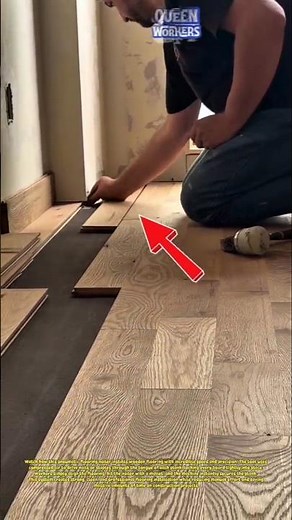 INSANE Flooring Installation Tool! Fastest Wooden Floor Setup Ever 😱