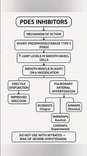 Mechanism of Action of PDE5 Inhibitors #sildenafil