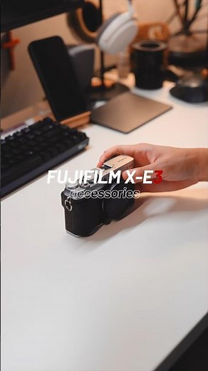 fujifilm x-e3 set up #shorts