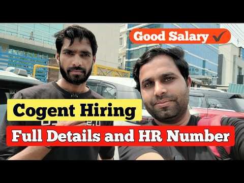 Cogent Hiring for Freshers | Easy Interview Process | 12th pass Eligible | Salary Upto INR 25000