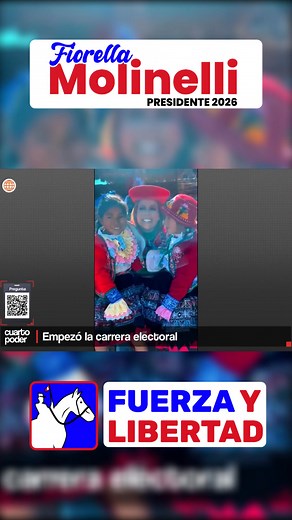 9.7K views · 328 reactions | Fuerza Y Libertad. Extracto reportaje Cuarto Poder | Fiorella Molinelli | Facebook