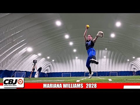 Mariana Williams 2028 Pitcher/Shortstop Softball Skills Video