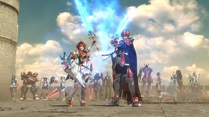 Phantasy Star Online 2 features both English and Japanese