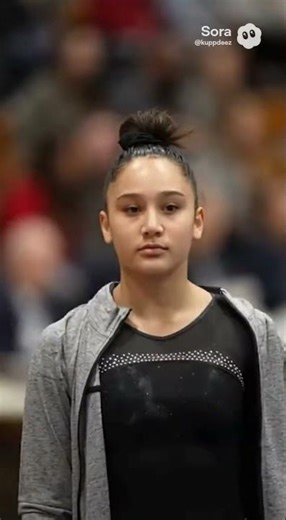 Gymnastics outfit malfunction mid flip! #gymnast #gymnastics #outfitmalfunction #oops #funny #gold