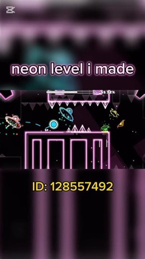 Getting the hang of decorating levels #geometrydash #gd