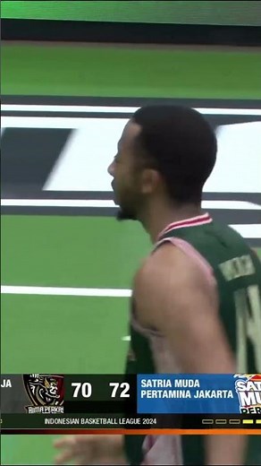 BPJ went on a run and took their first lead, staging a comeback from a 22pts deficit with splash 💦