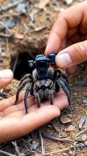 I’m a Trapdoor Spider… and I Built a Hidden Death Trap Underground 😱