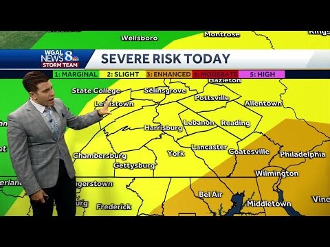 Tracking the potential for severe weather in south-central Pennsylvania
