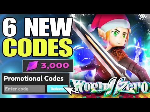 *NEW* WORLD ZERO ROBLOX CODES 2023 DECEMBER | WORLD ZERO CODES | WORLD ZERO CODE