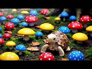 Baby Tortoise Dance Song | Fun Kids Action Song with Animal Dance Moves | Magic Kid Tunes