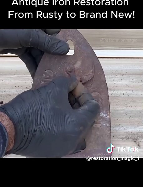 Antique Iron Restoration: Transforming Rusty Finds