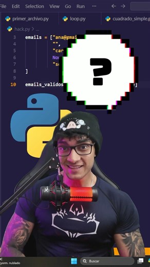 List comprehension en Python. #python #listcomprehension #coding