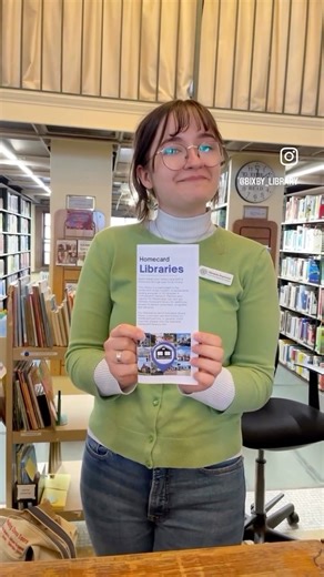 The Bixby Library is a member of the Homecard library system, a cooperative lending program of 28 libraries in northwestern Vermont! Bixby Library cardholders can use their Bixby card to borrow items from participating Homecard libraries—here’s how it works: 📚 Patrons must bring their Bixby card with them to another library to set up an account and check out materials. 📚 Your card must have a valid expiration date sticker on the back; if you do not have this, you can ask for one at the Bixby’s