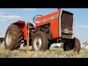 MF 235 embreagen dupla em detalhes