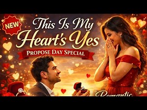 This Is My Heart’s Yes ❤️ Propose Day Special Romantic Song Love Proposal Video